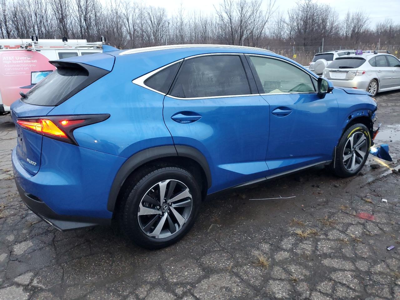 Image 3 of 2020 LEXUS NX 300 2020 with VIN JTJGARDZ9L2232952