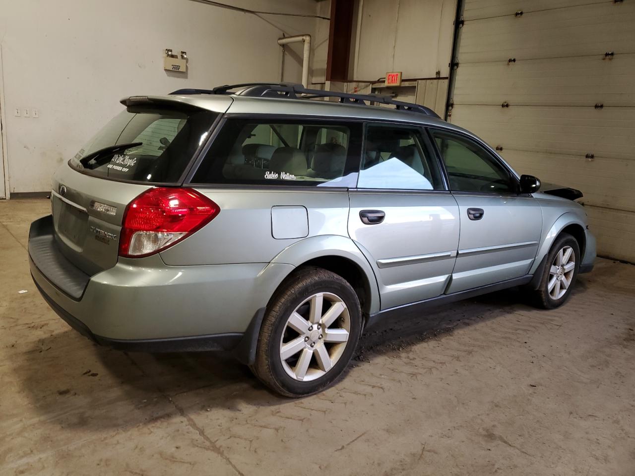 Image 3 of 2009 SUBARU OUTBACK 2.5I 2009 with VIN 4S4BP61C997328050