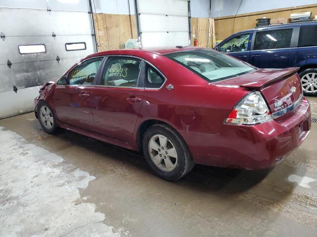 Image 2 of 2009 CHEVROLET IMPALA 1LT 2009 with VIN 2G1WT57K191100513