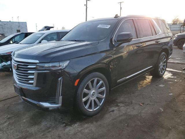 Image 1 of 2021 CADILLAC ESCALADE PREMIUM LUXURY PLATINUM 2021 with VIN 1GYS4DKL0MR326341