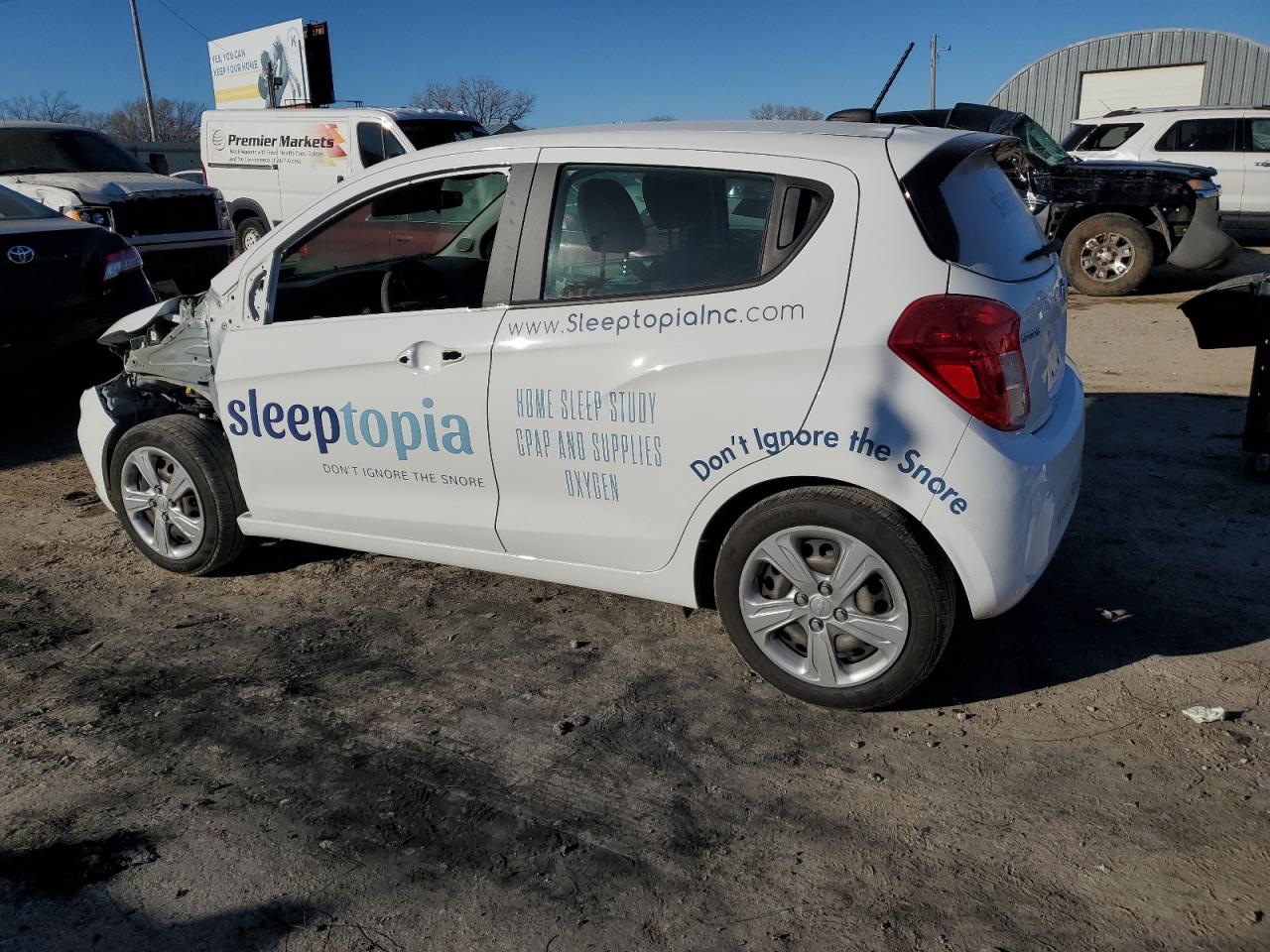 Image 2 of 2022 CHEVROLET SPARK LS 2022 with VIN KL8CB6SA7NC015058