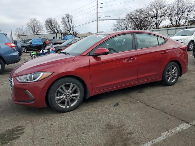 Image 1 of 2018 HYUNDAI ELANTRA SEL 2018 with VIN KMHD84LF6JU606507