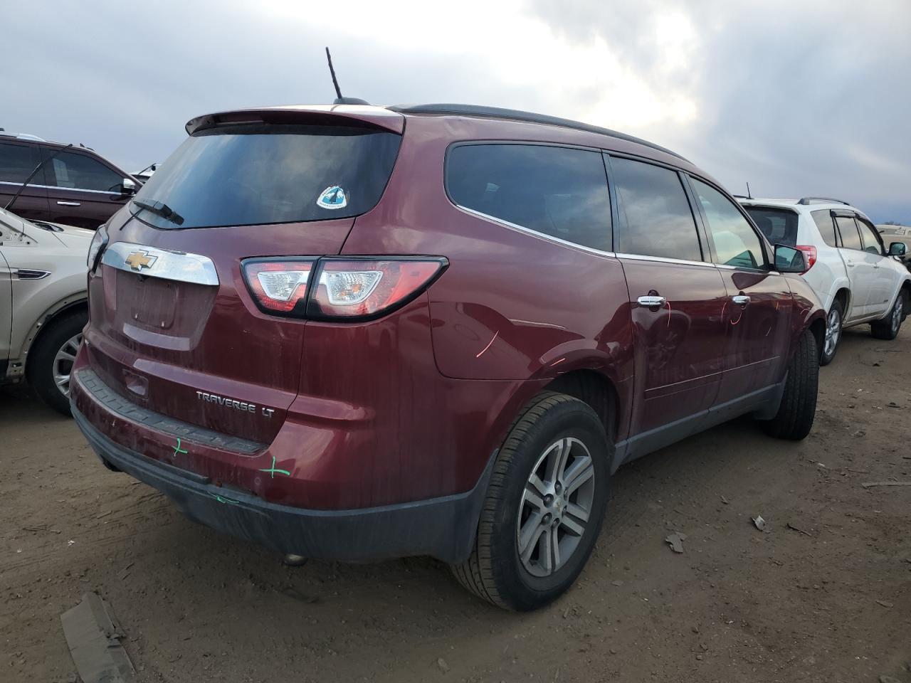 Image 3 of 2016 CHEVROLET TRAVERSE LT 2016 with VIN 1GNKVGKD4GJ102304