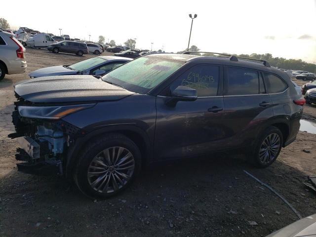 Image 1 of 2020 TOYOTA HIGHLANDER PLATINUM 2020 with VIN 5TDFZRAH5LS002837