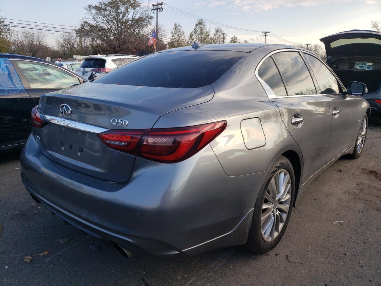 Image 3 of 2018 INFINITI Q50 LUXE 2018 with VIN JN1EV7AR7JM440274