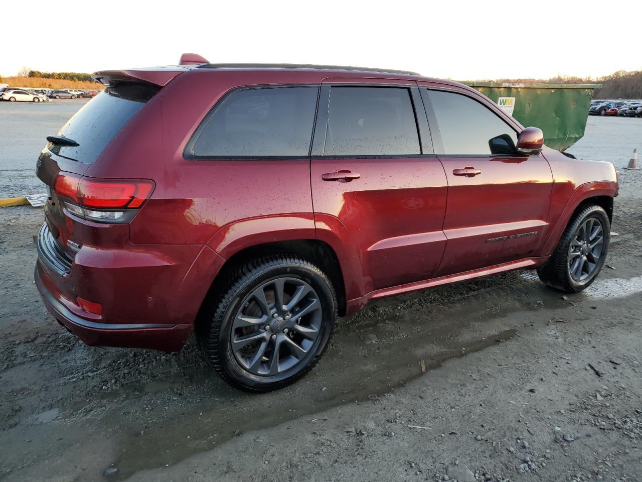 Image 3 of 2018 JEEP GRAND CHEROKEE OVERLAND 2018 with VIN 1C4RJECG6JC344636