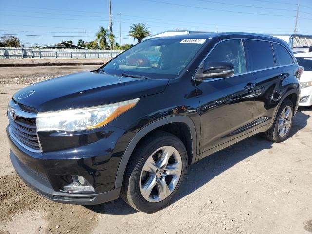 Image 1 of 2015 TOYOTA HIGHLANDER LIMITED 2015 with VIN 5TDYKRFH2FS039614