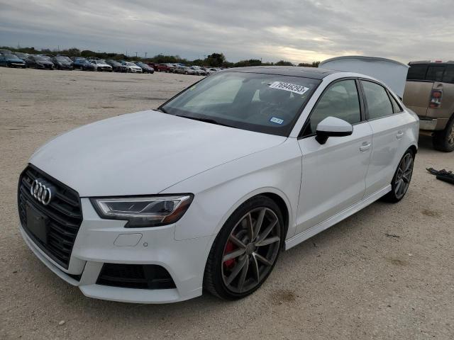 Image 1 of 2018 AUDI S3 PREMIUM PLUS 2018 with VIN WAUB1GFF5J1033255