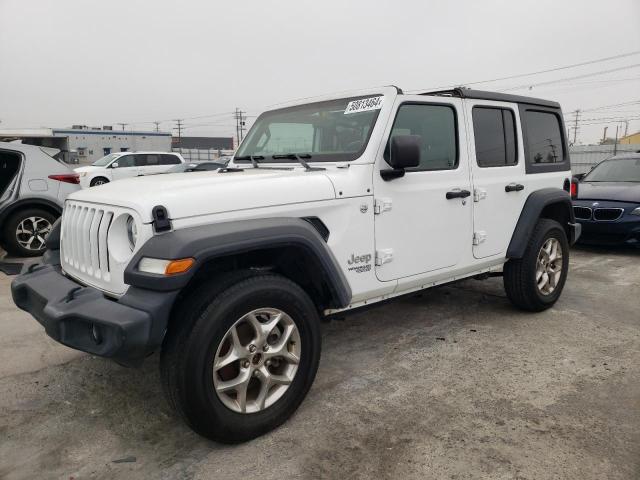 Image 1 of 2020 JEEP WRANGLER UNLIMITED SPORT 2020 with VIN 1C4HJXDN3LW159904