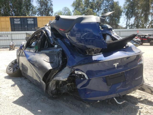 Изображение 3 2020 TESLA MODEL Y 2020 с VIN 5YJYGDEF2LF057065