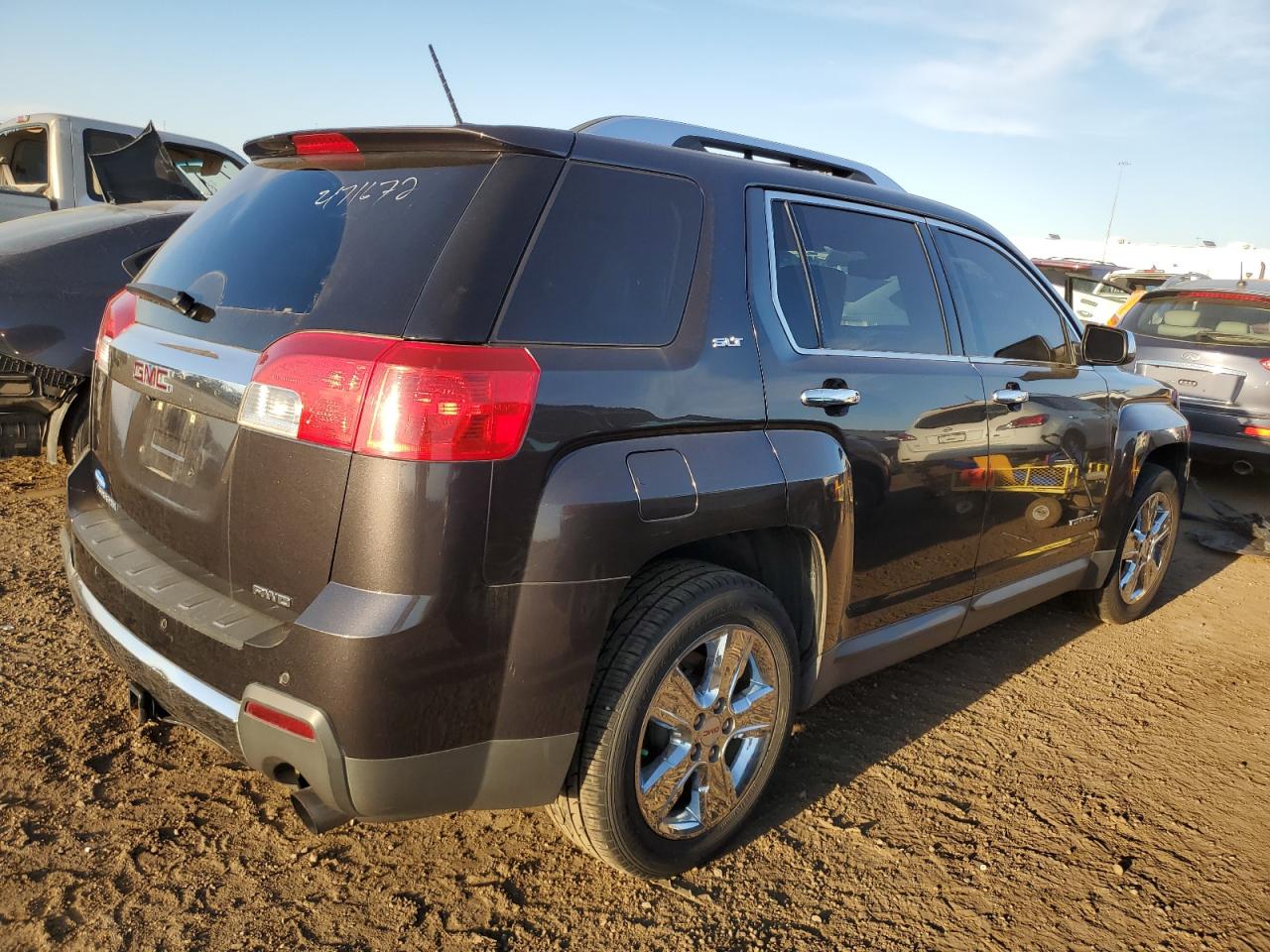 Image 3 of 2015 GMC TERRAIN SLT 2015 with VIN 2GKFLYE39F6104803