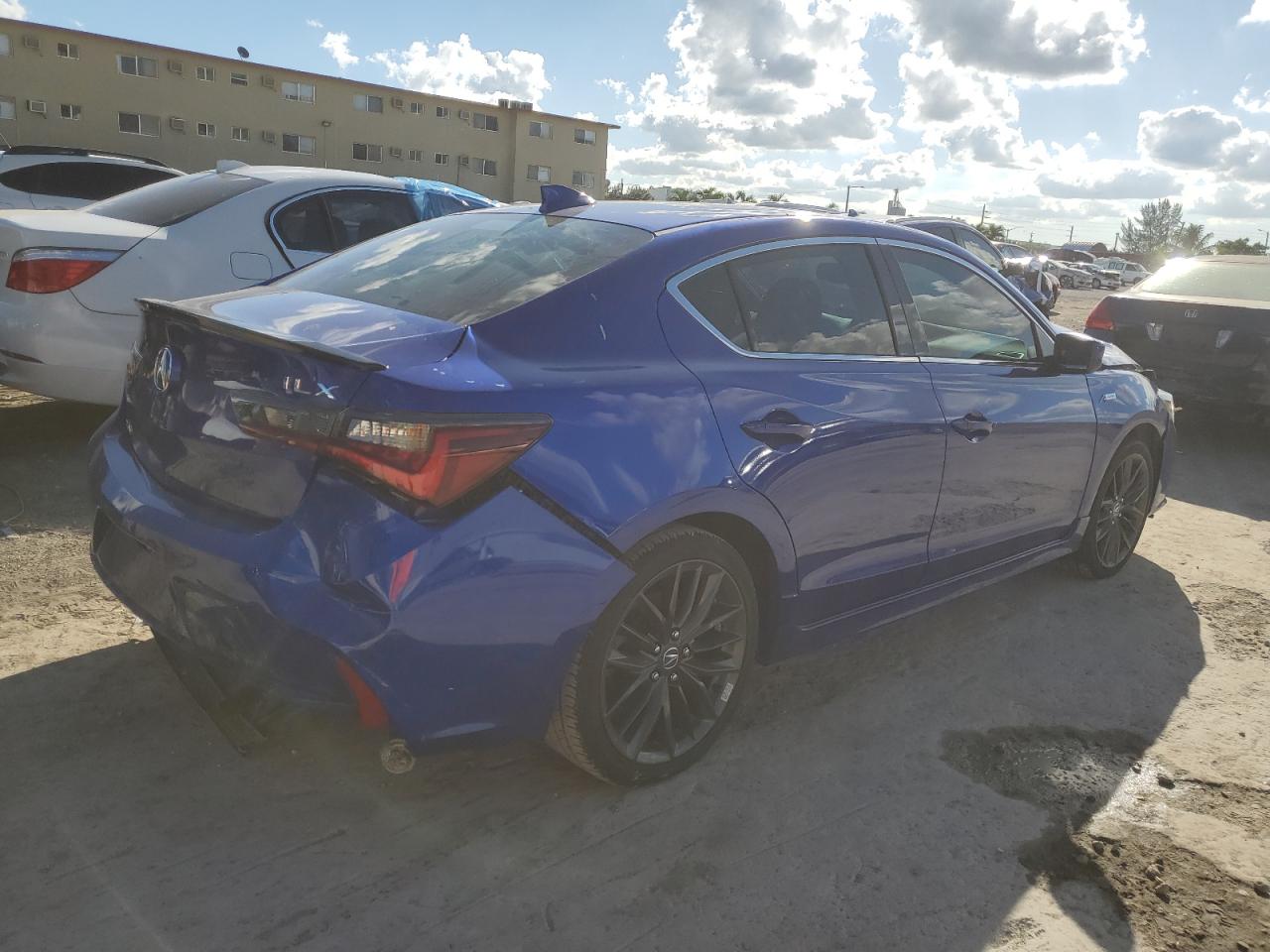 Image 3 of 2021 ACURA ILX PREMIUM A-SPEC 2021 with VIN 19UDE2F85MA007457