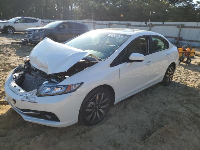 Image 1 of 2015 HONDA CIVIC EXL 2015 with VIN 19XFB2F92FE287489