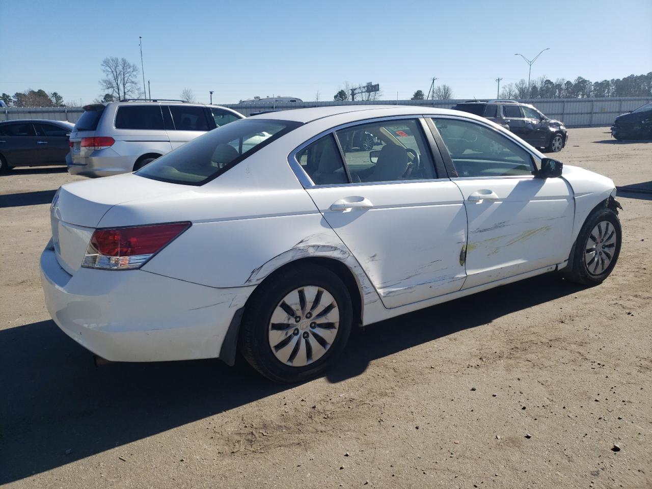 Image 3 of 2008 HONDA ACCORD LX 2008 with VIN 1HGCP26308A106848