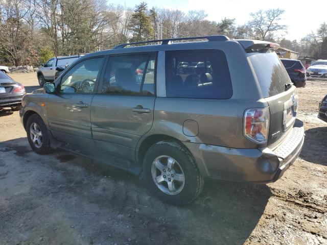Image 2 of 2007 HONDA PILOT EXL 2007 with VIN 2HKYF18547H511411