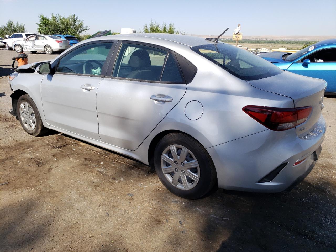 Image 2 of 2023 KIA RIO LX 2023 with VIN 3KPA24AD7PE528157