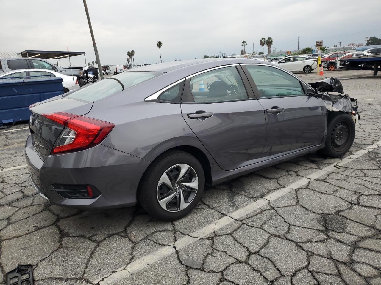 Image 3 of 2020 HONDA CIVIC LX 2020 with VIN 19XFC2F60LE210280