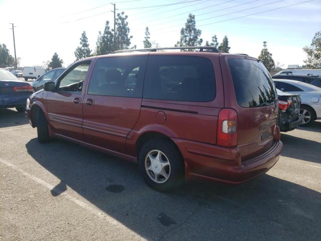 Изображение 2 2000 OLDSMOBILE SILHOUETTE LUXURY 2000 с VIN 1GHDX13E7YD234354