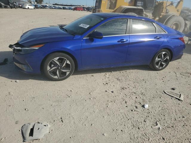 Image 1 of 2022 HYUNDAI ELANTRA LIMITED 2022 with VIN KMHLP4AG0NU347738