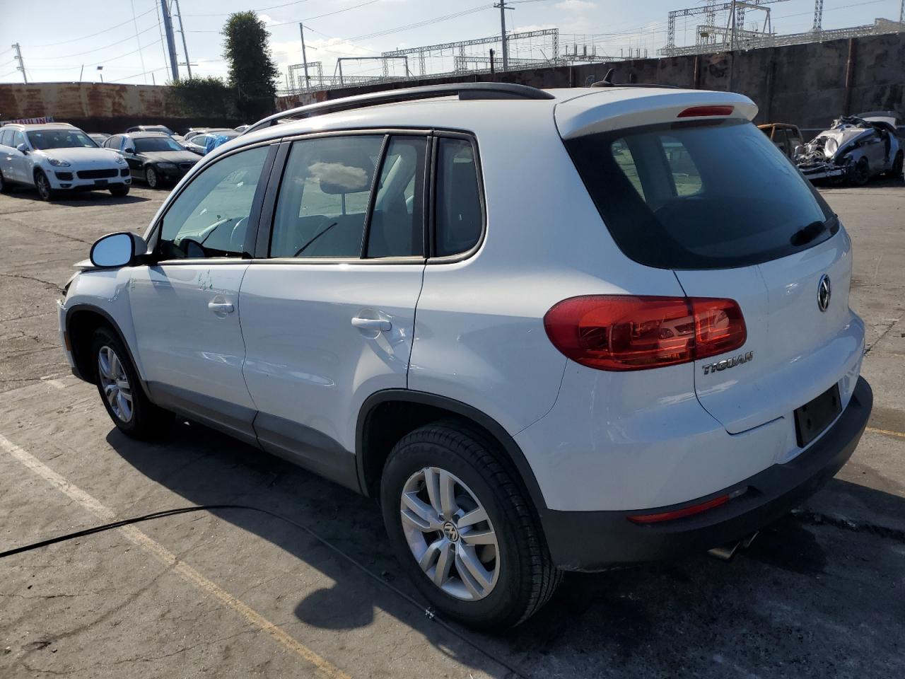 Image 2 of 2016 VOLKSWAGEN TIGUAN S 2016 with VIN WVGAV7AX5GW576972