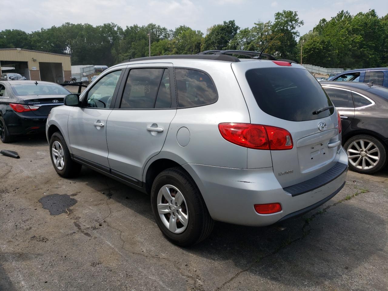 Image 2 of 2009 HYUNDAI SANTA FE GLS 2009 with VIN 5NMSG73D39H292381