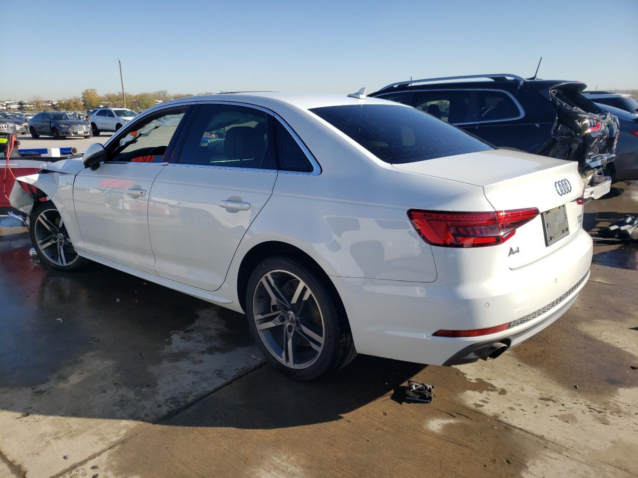 Image 2 of 2017 AUDI A4 PREMIUM PLUS 2017 with VIN WAUENAF48HN012352