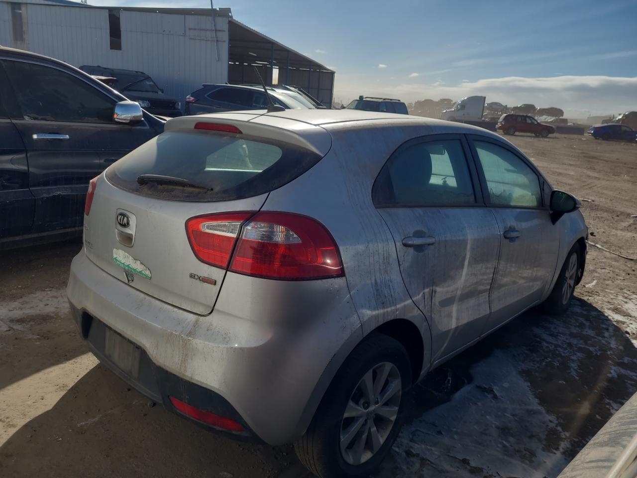 Image 3 of 2014 KIA RIO EX 2014 with VIN KNADN5A30E6417659