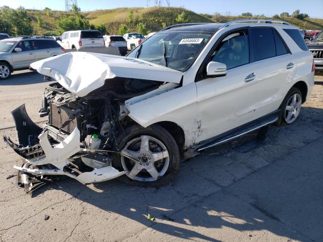 Image 1 of 2015 MERCEDES-BENZ ML 400 4MATIC 2015 with VIN 4JGDA5GBXFA561968