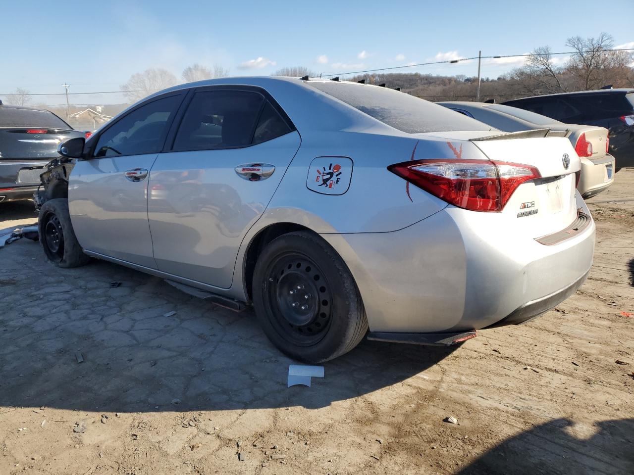 Image 2 of 2014 TOYOTA COROLLA L 2014 with VIN 2T1BURHE2EC186624