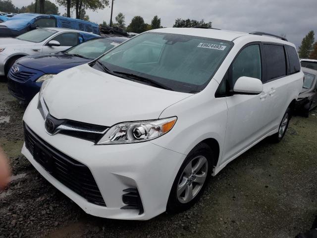 Image 1 of 2020 TOYOTA SIENNA LE 2020 with VIN 5TDKZ3DC8LS043751