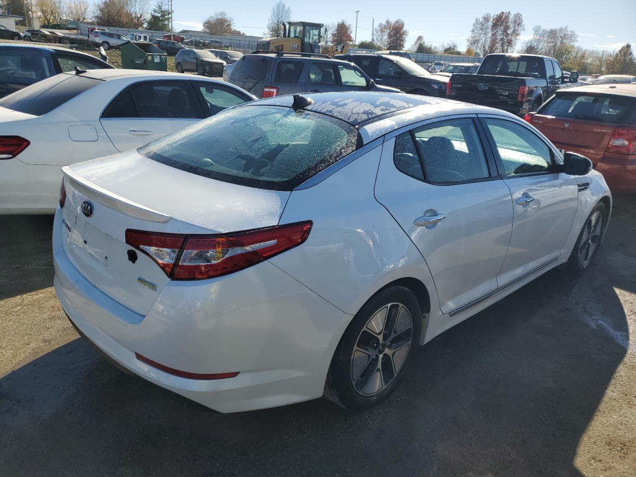 Image 3 of 2012 KIA OPTIMA HYBRID 2012 with VIN KNAGM4AD9C5024359