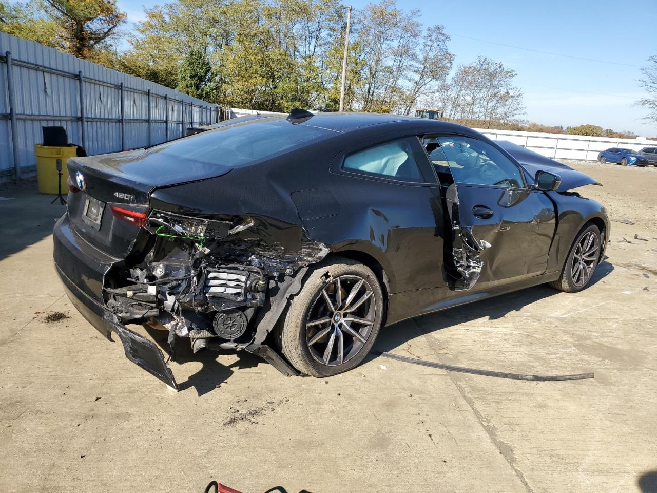 Image 3 of 2021 BMW 430XI  2021 with VIN WBA73AP02MCF45428