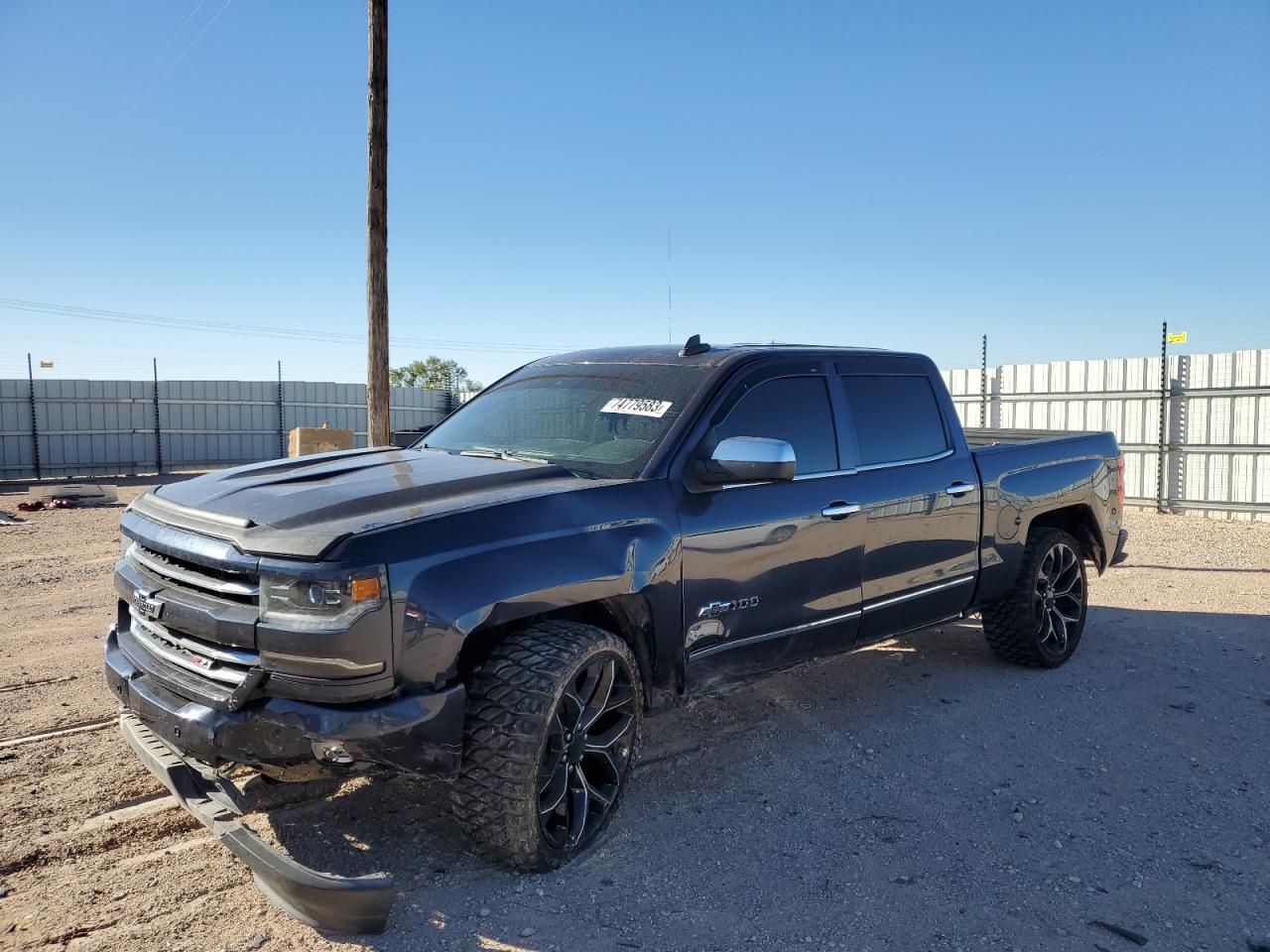 Image 1 of 2018 CHEVROLET SILVERADO K1500 LTZ 2018 with VIN 3GCUKSEJ9JG267143