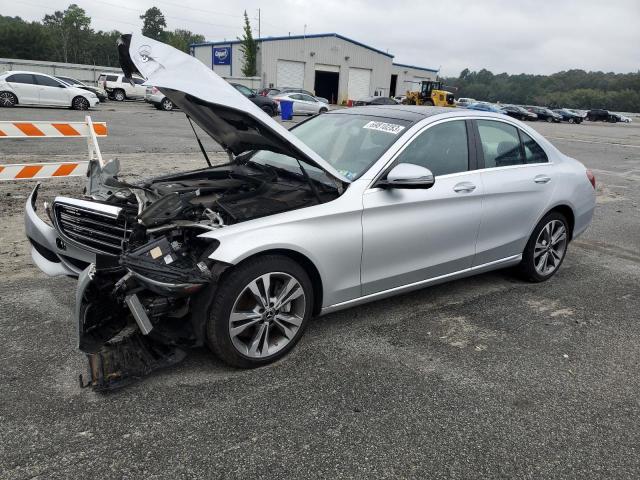 Image 1 of 2017 MERCEDES-BENZ C 300 4MATIC 2017 with VIN 55SWF4KB1HU227787