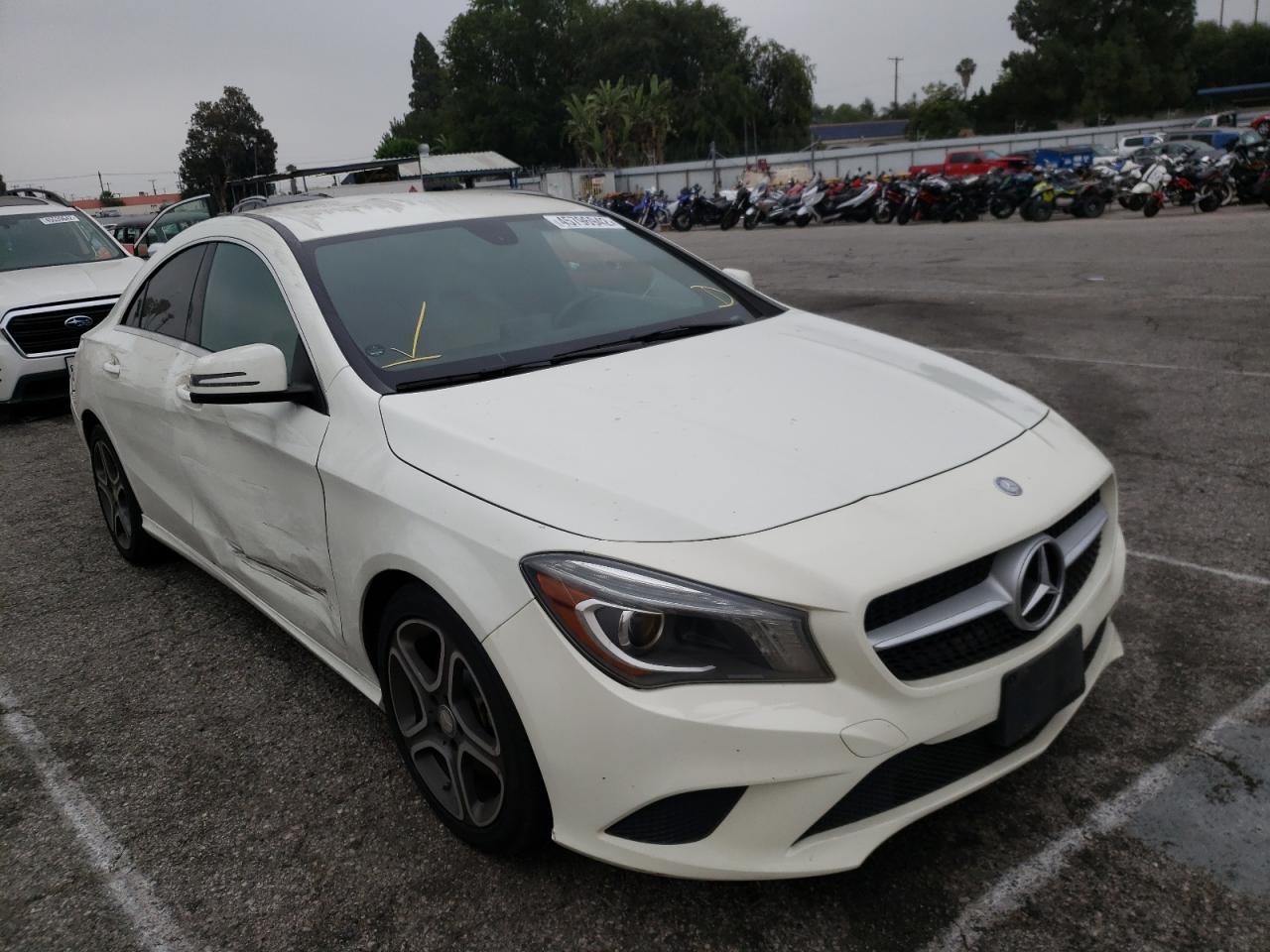 Image 1 of 2014 MERCEDES-BENZ CLA 250 2014 with VIN WDDSJ4EB7EN156592