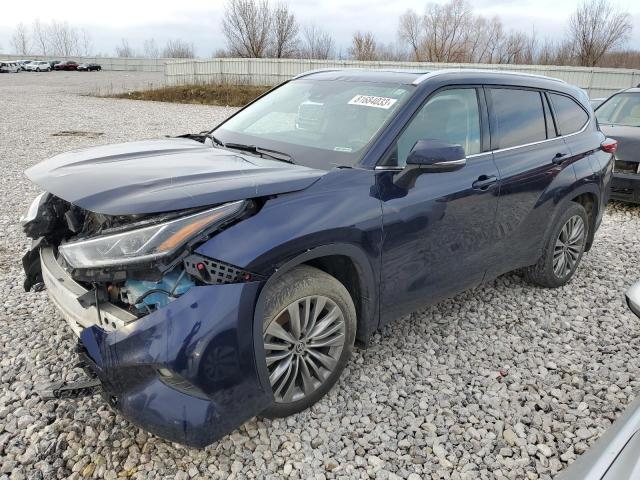 Изображение 1 2021 TOYOTA HIGHLANDER PLATINUM 2021 с VIN 5TDFZRBH5MS131158