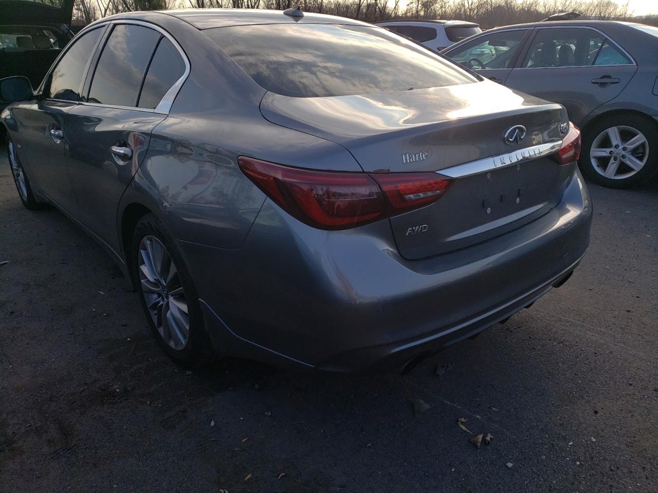 Image 2 of 2018 INFINITI Q50 LUXE 2018 with VIN JN1EV7AR7JM440274