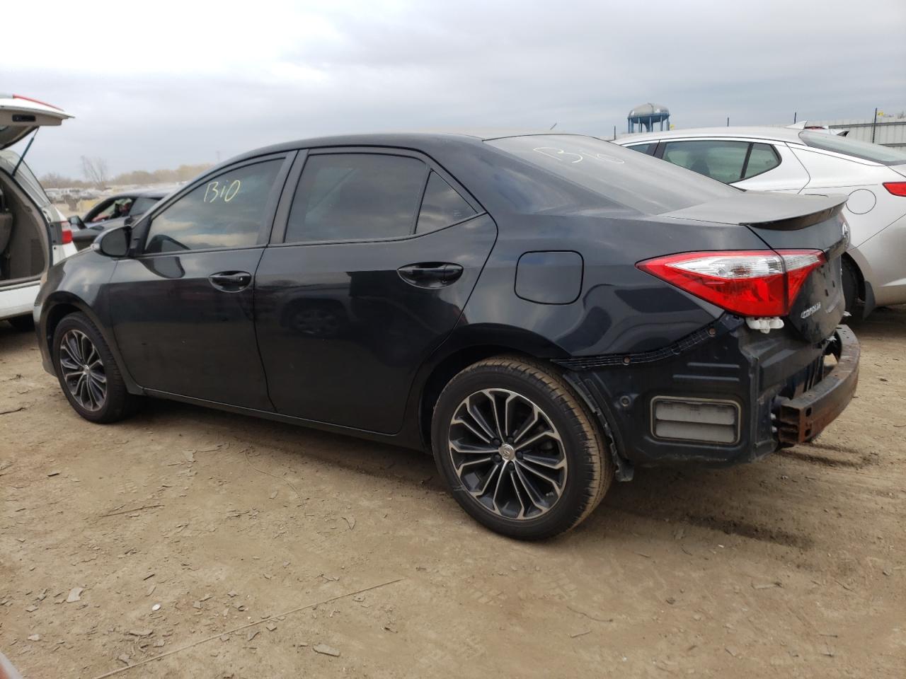 Image 2 of 2014 TOYOTA COROLLA L 2014 with VIN 5YFBURHEXEP024613