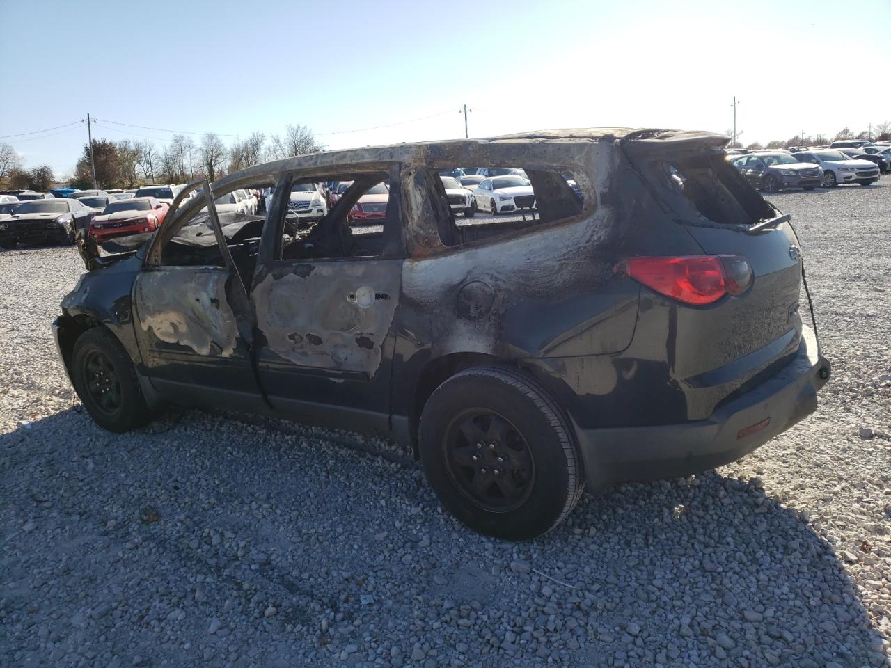 Image 2 of 2010 CHEVROLET TRAVERSE LT 2010 with VIN 1GNLRGED3AJ192492