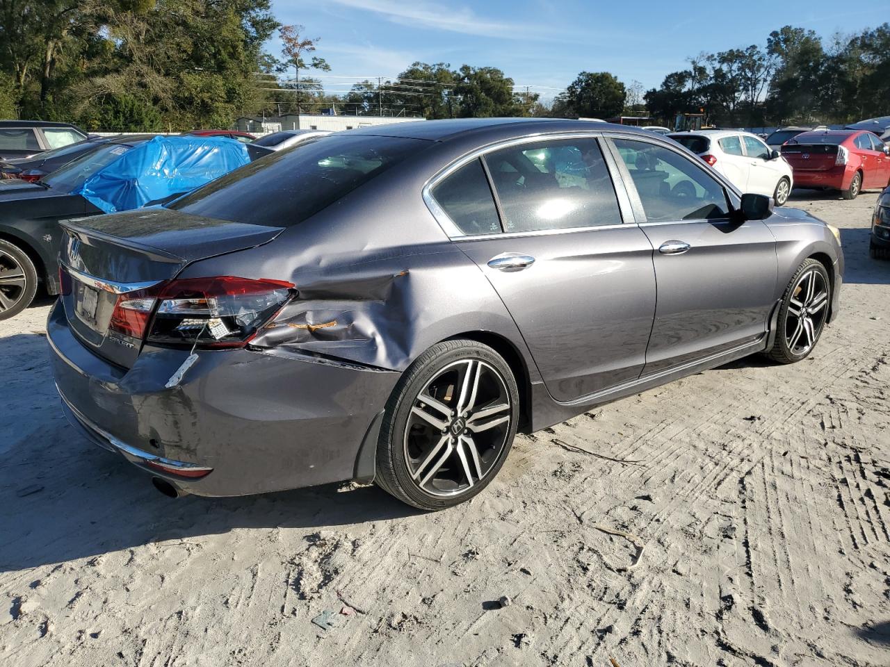 Image 3 of 2016 HONDA ACCORD SPORT 2016 with VIN 1HGCR2F57GA214720