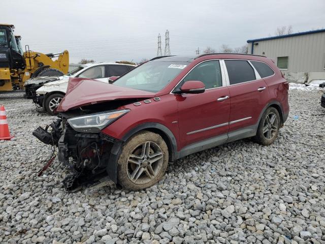 Image 1 of 2018 HYUNDAI SANTA FE SE ULTIMATE 2018 with VIN KM8SRDHF0JU275114