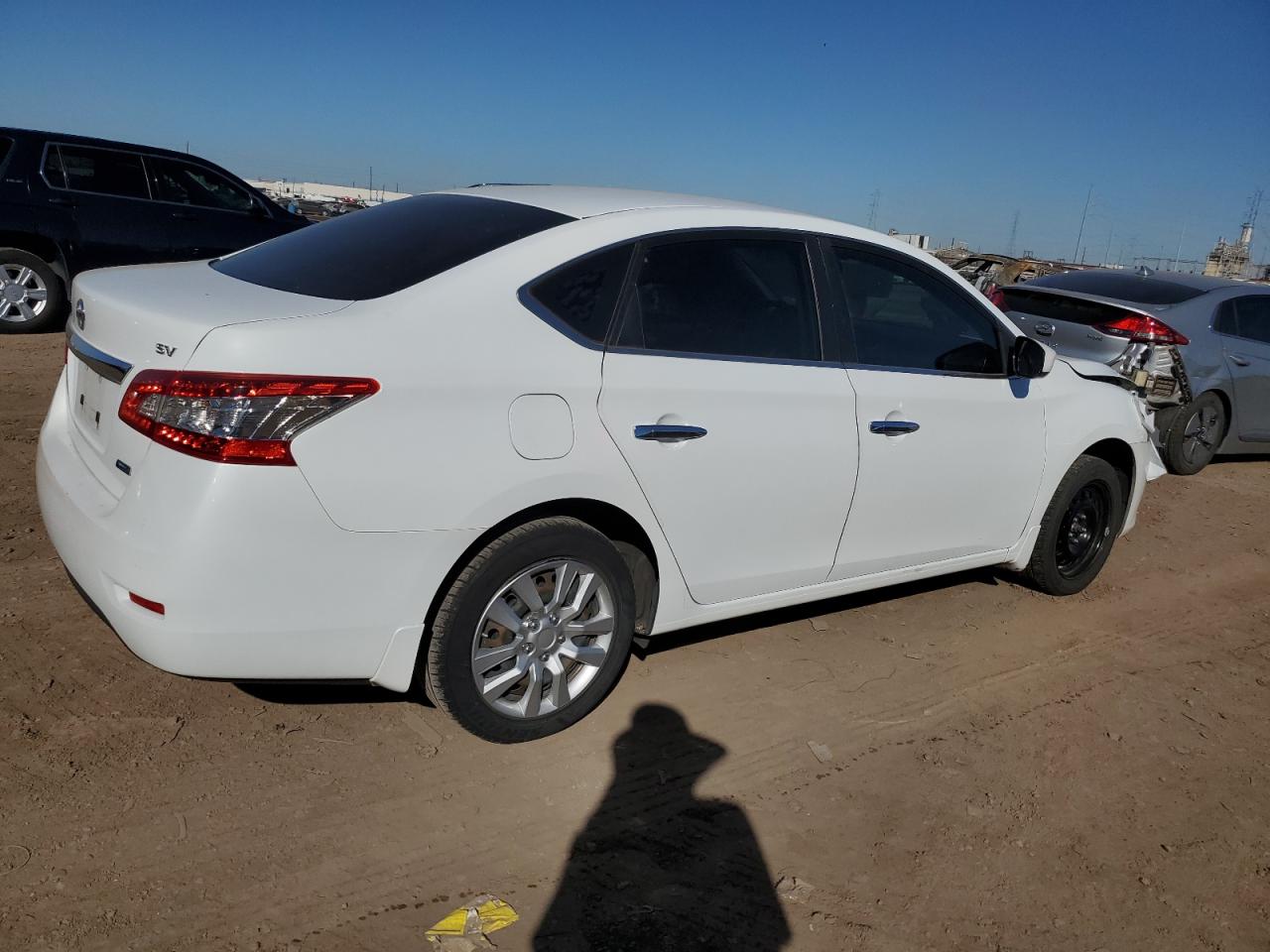 Image 3 of 2014 NISSAN SENTRA S 2014 with VIN 3N1AB7AP4EY321283