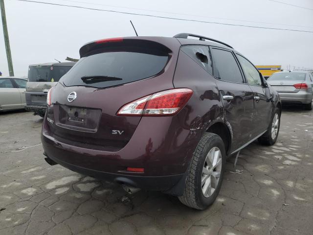 Image 3 of 2014 NISSAN MURANO S 2014 with VIN JN8AZ1MU6EW421579