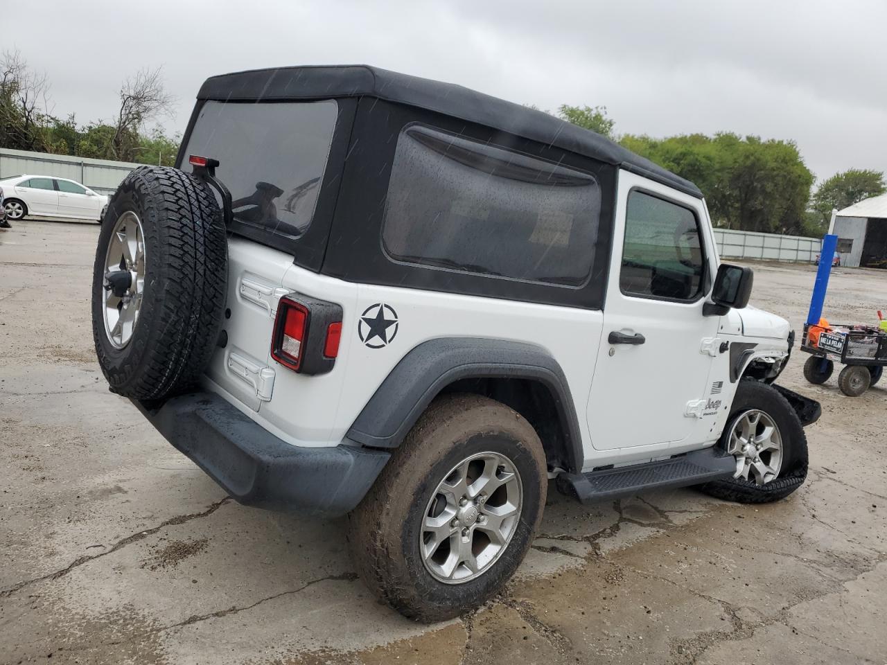 Image 3 of 2020 JEEP WRANGLER SPORT 2020 with VIN 1C4GJXAN5LW225739
