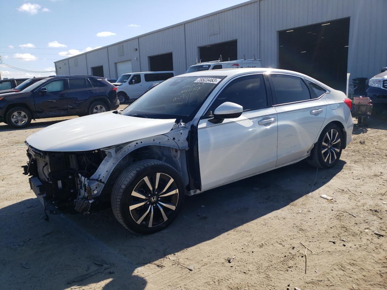 Image 1 of 2022 HONDA CIVIC EX 2022 with VIN JHMFE1F71NX004142