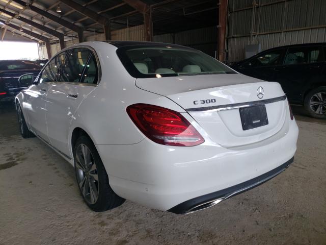 Image 3 of 2018 MERCEDES-BENZ C 300 2018 with VIN WDDWF4JB3JR402775