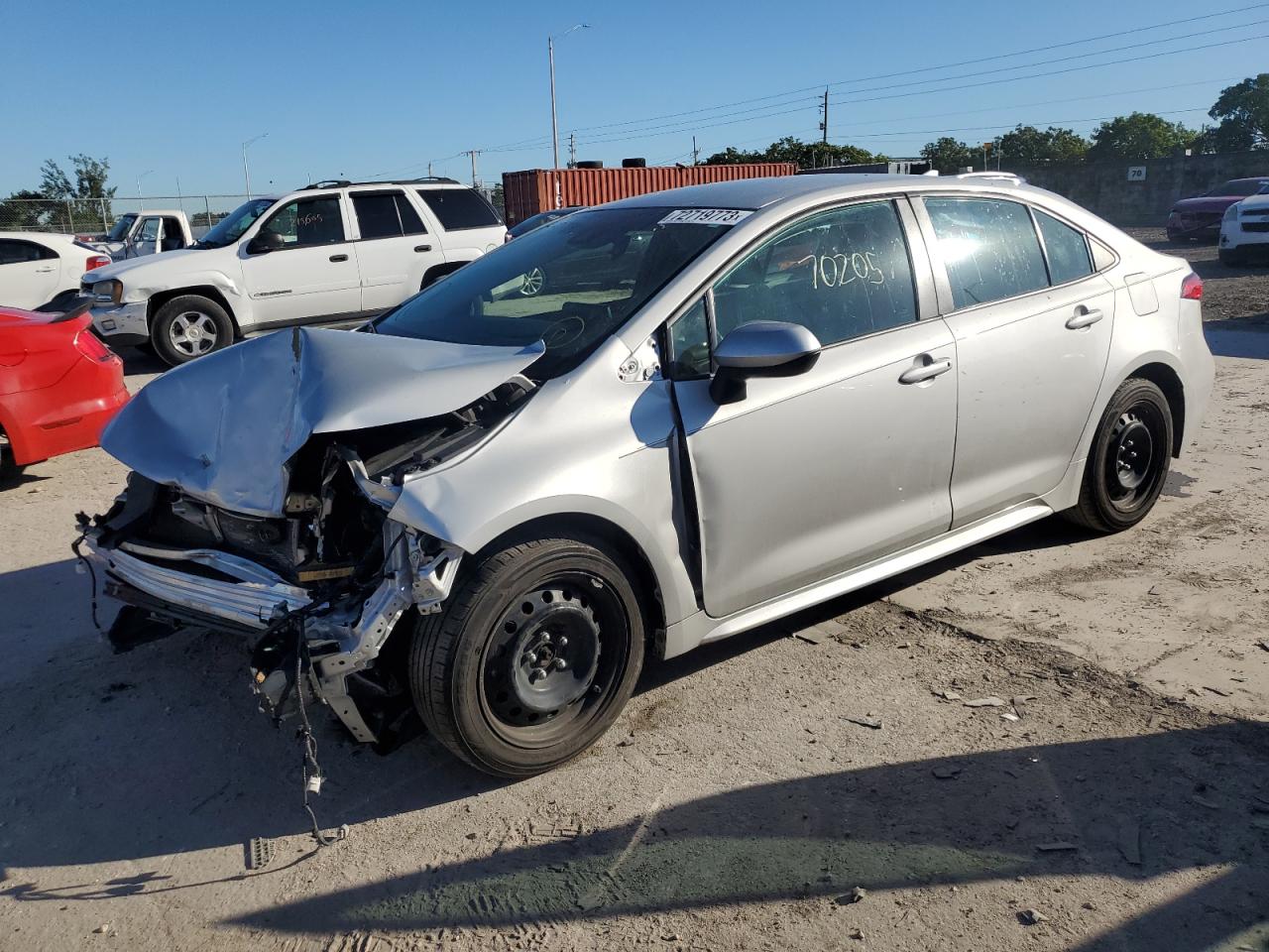Obraz 1 z 2021 TOYOTA COROLLA LE 2021 z VIN 5YFEPMAE9MP223510
