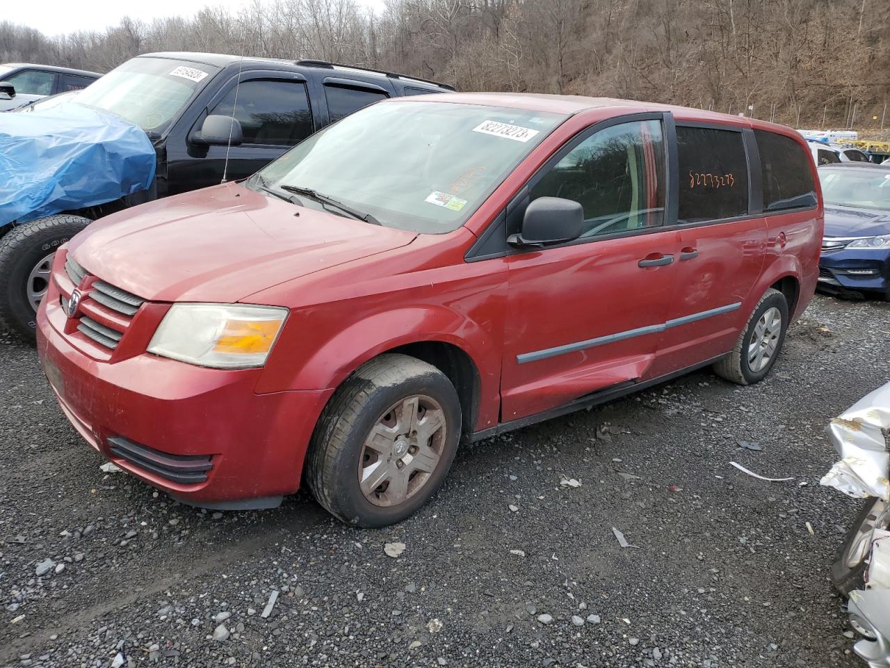 Image 1 of 2008 DODGE GRAND CARAVAN SE 2008 with VIN 1D8HN44H18B146260