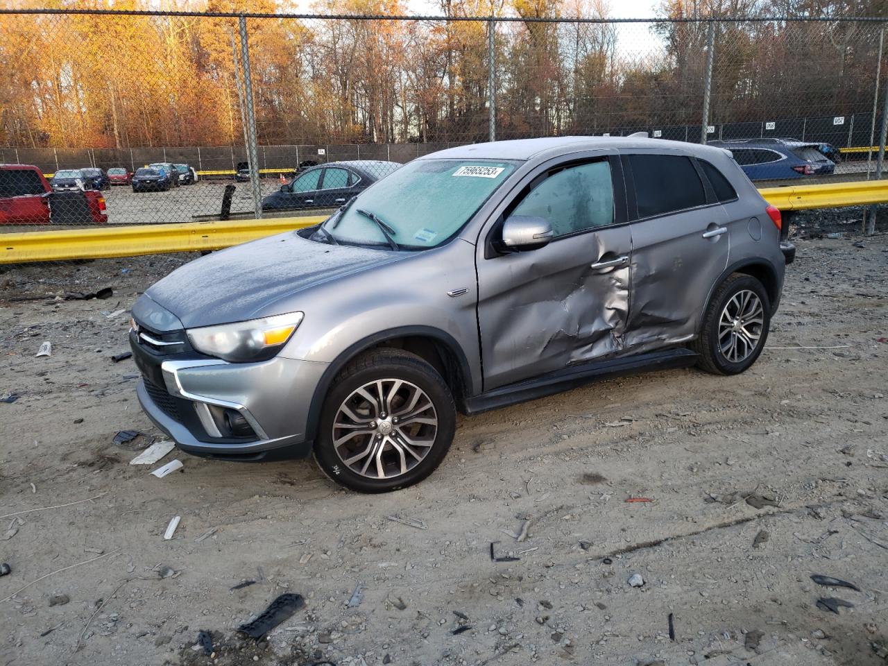 Image 1 of 2018 MITSUBISHI OUTLANDER SPORT ES 2018 with VIN JA4AR3AW3JU001159