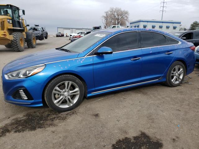 Image 1 of 2018 HYUNDAI SONATA SPORT 2018 with VIN 5NPE34AF4JH619874